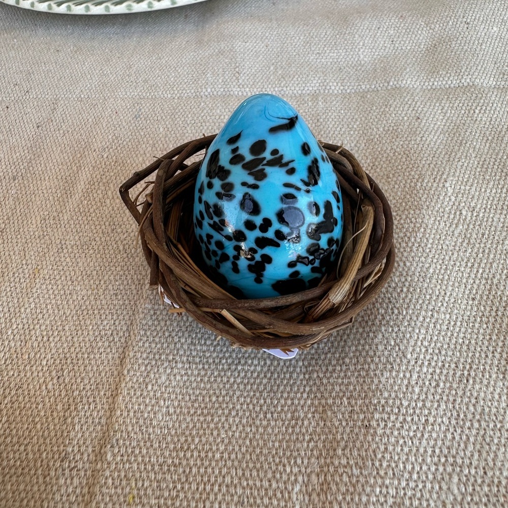 Mini nest with Speckled Egg